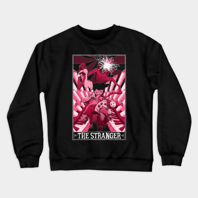 The Stranger (Dark) Crewneck Sweatshirt by Rusty Quill